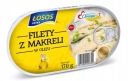 Filety z makrely v oleji Losos Ustka 0,17 kg