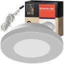 LED pod skrinkové osvetlenie 2W neutrálne 4000K sivá
