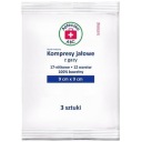 ABC lekárnička Sterilné gázové obklady 9cm x 9cm 3 ks