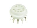 ZÁSUVKA KERAMICKÁ 9PINOVÁ PCB8 NOVAL 12AX7 12AT7