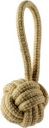 ZIPPY Hračka pre psa - Ťahák, lanová loptička s rúčkou, 17 cm