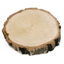 Nasucho brúsený drevený plátok 15-20 cm, breza