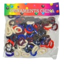 MINI HAIR PNEU FAREBNÉ GUMY 100KS 50513