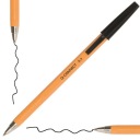 BALLPOINT BLACK tradičný Q-CONNECT 0,4mm klasický s uzáverom 1400m