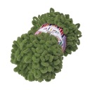 Alize PUFFY FINE priadza malé očká KHAKI 485