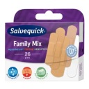 Salvequick Med, Family Mix, náplasti, 26 ks.