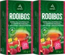 Astra Rooibos bylinkový čaj v sáčkoch, malina a grapefruit 20 ks x2