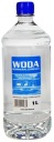 DEMINERALIZOVANÁ VODA, destilovaná, čistá, 1L