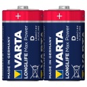 2 ks batérií VARTA LR20 D LongLife Max Power