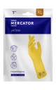 MERCATOR žlté XL rukavice do domácnosti, 1 pár