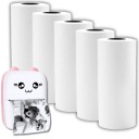 5 x NÁPLŇ TEPLÉHO PAPIERA TLAČOVÉHO ROLU XXL PRE MINI TLAČIAREŇ DRUKUŚ