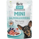 Brit Care Mini dospelý losos a sleď sterilizovaný 85 g