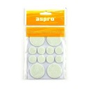 Aspro plstené podložky biele 38mm 20mm 12ks A-40001-07-XXX