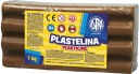 ASTRA plastelína hnedá 1kg