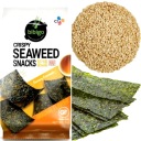Nori Snacks Kórejský Chrumkavý Snack Pražená sezamová riasa 5g BIBIGO