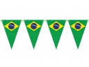 Brazílska vlajka závesný banner Brazília 500cm