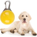 SVIETIACA LED LAMPA DO OBOJKU PRE PSA A MAČKU, farba na výber, PRÍvesok na GOLÍK