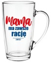 Alex hrnček 400ml Nápis Mom is Right