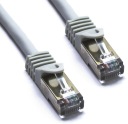 LAN KÁBEL RJ45 CAT 7 S/FTP AWG26 LSZH ŠEDÝ PATCHCORD 5M