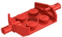 LEGO ŠTÍTOK PODVOZKU S NÁPRAVMI NÁPRAVA ČERVENÁ 6157 NOVINKA