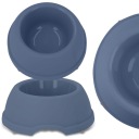 Plastová miska pre psov a mačky, XS, 0,25L, námornícka modrá, priem 15 cm,