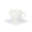 LIQUID PAULA Šálka ​​s podšálkou 70 ml/12 cm