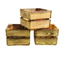 Drevený horiaci box 22x20x15