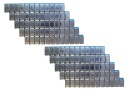 Závažia lepené na ráfiky, pozinkované, 12x5g, 10 pásikov