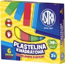 Plastelína Astra štvorec 6 farieb 83811908