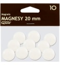 Plastová chladnička MAGNETS dosky 20mm biela 10ks GRAND