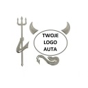 Nálepka diabol emblém DEVIL VW OPEL BMW a iné
