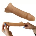 ZHRÚŠŤUJÚCI SILIKÓNOVÝ KRYT NA PENIS A SEMENNÍKY