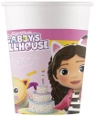 Papierové poháre Koci Domek Gabi, 8 kusov, 200 ml