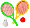 Bedmintonové rakety, loptička na loptičku, 6 rokov