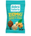 Ananásové kokosové guľky Ziomki Dobra Caloria