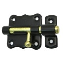 Latch Bolt Bolt Lock Black 50x48mm M.384