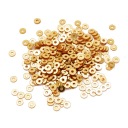 Starožitné metalické indické flitre 3mm 3000ks/10g