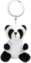 Maskot Keychain Panda Bear Bea v tričku - 8cm