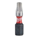 Nárazový bit Torx25 s otvorom 25 mm, 2 ks.