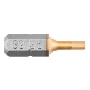 Skrutkovacie bity HEX 2,5 x 25 mm GRAPHITE 57H966