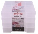 Hobby box organizér so 4 priehradkami