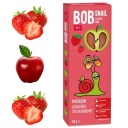 BOB SNAIL BEZCUKOROVÁ maškrta pre deti slimák jablko jahoda 30g