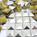 Pyramídy Thermojet Jets Silver 10mm 100ks