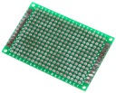 Univerzálna doska 60x40mm, obojstranná laminátová DPS, hrúbka - 1,6mm FR4