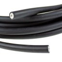 Zapaľovací kábel - čierny - silikónový flexibilný 7mm pre osobné motocykle