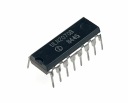 Integrovaný obvod ULN2070B: 4x Darlington NPN 1.5A/50V, DIP16