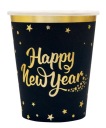 SILVESTROVSKÉ HRNČEKY Black Happy New Year 6 ks.
