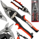 RUČNÉ nožnice na strihanie plechu 10'' PRAVÉ 250 mm