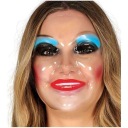 DÁMSKE TRANSPARENTNÉ MASKY HALLOWEEN MAKEUP
