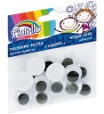 Samolepiace očká Confetti Fiorello 20mm 15 ks
